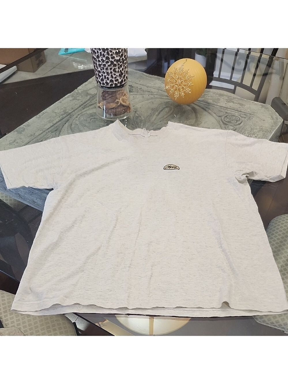 O'Neill Men's Single Stitch Vintage Light Color Cotton Crew Neck Tee Shirt LARGE